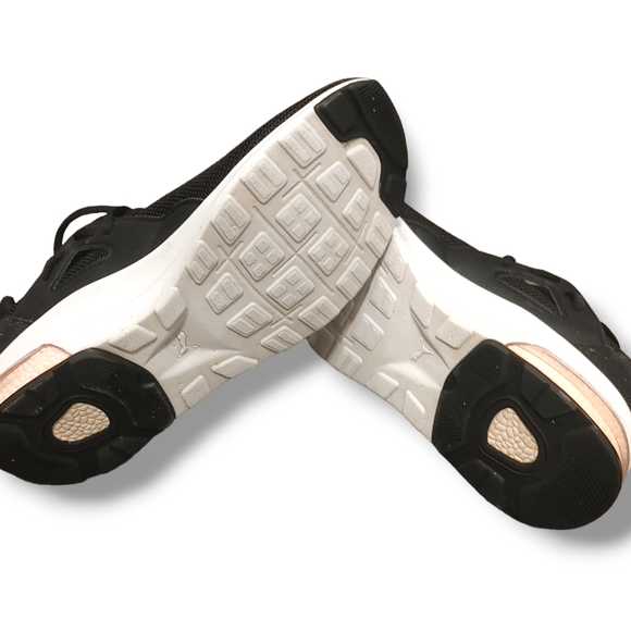 PUMA Black White ELECTRON STREET SNEAKER Size 8 - Picture 3 of 10